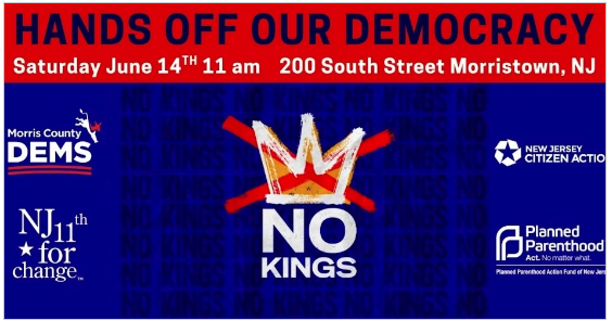 No Kings Rally Morristown 6/14